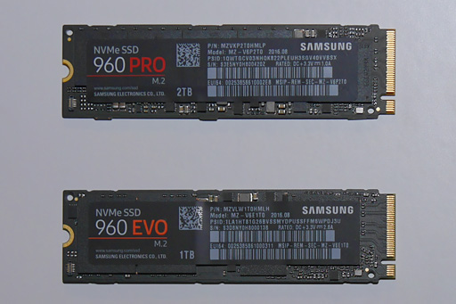 SamsungNVMe³οSSDSSD 960 PROסSSD 960 EVOפȯɽ༡ɤ߽ФǽϺ3500MB/sã