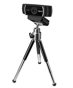 画像集 No.010のサムネイル画像 / 背景を消し，ゲーム映像には人物だけ重ねて録画できるWebカメラ「C922 Pro Stream Webcam」がロジクールから登場