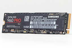 画像集 No.002のサムネイル画像 / 「SSD 960 PRO」レビュー。SamsungのNVMe対応新型ハイエンドSSDの安定した速さに注目せよ