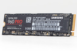 画像ギャラリー No.002のサムネイル画像 / 「SSD 960 PRO」レビュー。SamsungのNVMe対応新型ハイエンドSSDの安定した速さに注目せよ