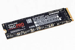 画像ギャラリー No.008のサムネイル画像 / 「SSD 960 PRO」レビュー。SamsungのNVMe対応新型ハイエンドSSDの安定した速さに注目せよ