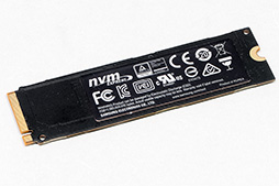 画像集 No.009のサムネイル画像 / 「SSD 960 PRO」レビュー。SamsungのNVMe対応新型ハイエンドSSDの安定した速さに注目せよ