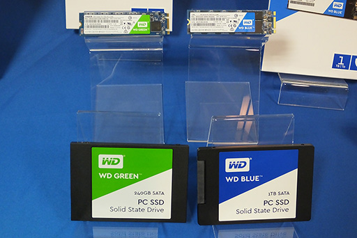  No.002Υͥ / Western DigitalƱҽSSDWD Blue SSDסWD Green SSDפȯɽ򳫺šܤǤǽȵ̤ͥBlue