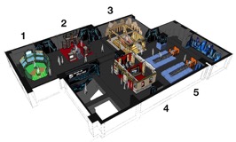 画像ギャラリー No.006のサムネイル画像 / 12月16日オープン予定のVRエンターテインメント施設「VR PARK TOKYO」にグリーがマルチプレイVRゲーム2種を展開。予約は本日開始