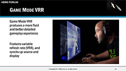꡼ No.007 | CES 2017ϡHDMI 2.1פʲHDMIAdaptive SyncɤʡGame Mode VRRפ8K/60Hz4K/120Hzɽʤɤ̤ܶ