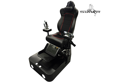 画像ギャラリー No.005のサムネイル画像 / 椅子がグリグリ動くVR向け体感筐体「SIMVR」発売。お値段は約151万円から