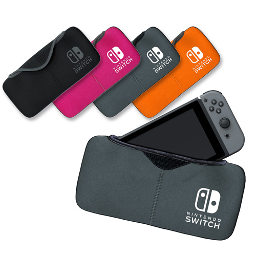 Nintendo Switch専用のケースやカバー，液晶保護フィルムがキーズファクトリーから登場
