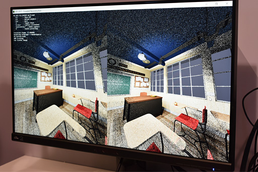 画像集 No.006のサムネイル画像 / ［GTC 2017］NVIDIA，VR向けの新しい視線追跡型レンダリング技術「Foveated Reconstruction」を発表