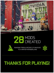 画像ギャラリー No.006のサムネイル画像 / NVIDIAのVRデモショウケース「VR FunHouse」がリリースから1年で24万ダウンロードを達成