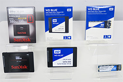 画像集 No.008のサムネイル画像 / Western Digital，業界初の64層3D NAND採用SSDを8月下旬に発売。SanDiskブランドでも同一仕様の製品を展開