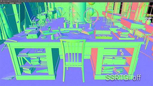 画像集 No.006のサムネイル画像 / Unigine製ベンチマークソフト「Superposition」の目玉技術，画面座標系リアルタイムレイトレーシング技術とは