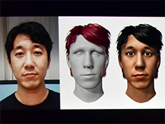 表情まで取り込んだ3Dアバターを，Webカメラ1つでリアルタイムに生成。SIGGRAPHで見た「ゲームにも使える先進技術」