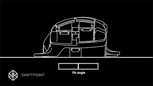 画像ギャラリー No.008のサムネイル画像 / 空中で傾けて操作できるゲーマー向けマウス「Swiftpoint Z」が,クラウドファンディング方式で国内先行販売スタート