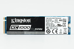 画像集 No.006のサムネイル画像 / KingstonのNVMe接続型SSD「KC1000」レビュー。その強みは体感速度と5年保証にあった