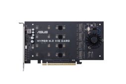 画像ギャラリー No.002のサムネイル画像 / 最大4枚のNVMe 3.0 M.2 SSDに対応する拡張カードがASUSから発売