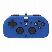 Hori Ps4用小型ゲームパッド ワイヤードコントローラーライト のカラバリ3色 黒 青 赤 を12月7日に発売