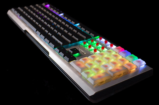 Ces 18 Cherry 低背タイプの新型メカニカルスイッチ Cherry Mx Low Profile Rgb を発表 既存スイッチと比べて背丈は64 程度に