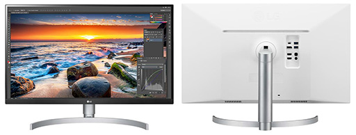 LG，27インチ4Kディスプレイ「27UK850-W」を国内発売。HDR10，FreeSync