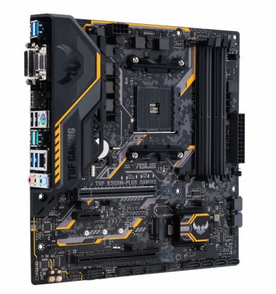 画像ギャラリー No.002のサムネイル画像 / ASUS，TUFシリーズのゲーマー向けB350マザーボードを発売。デスクトップPC版Raven Ridge対応
