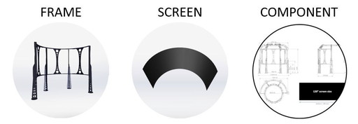 画像ギャラリー No.005のサムネイル画像 / プレイヤー正面180度に広がる視界を実現可能なプロジェクタシステムの展示が始まる。パソコン工房 AKIBA STARTUPで