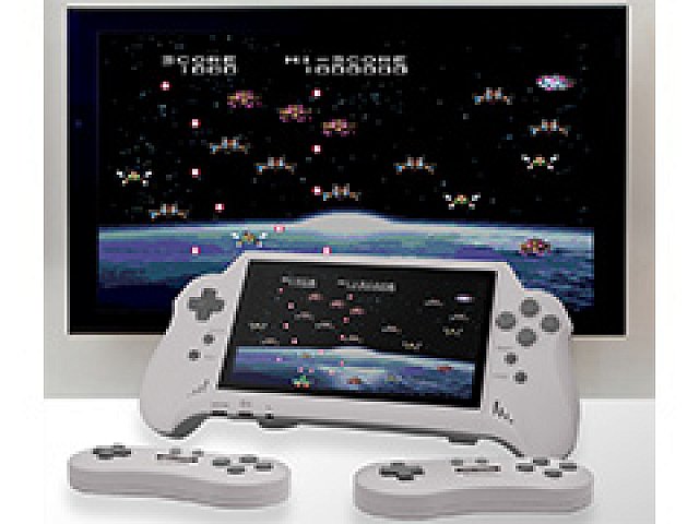 携帯ゲーム機風にプレイできるスーパーファミコン互換機がコロンバス