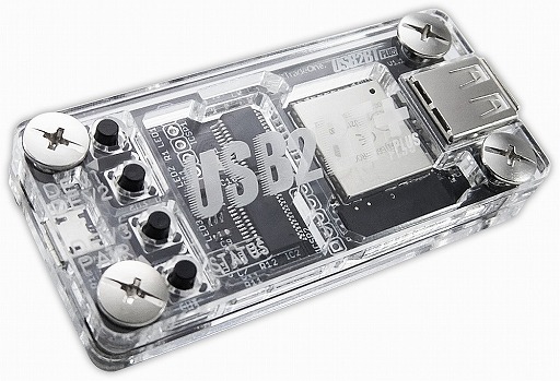 画像ギャラリー No.002のサムネイル画像 / USBキーボードやUSBゲームパッドをスマートフォンで使えるようにするBluetooth変換アダプタがビット・トレード・ワンから