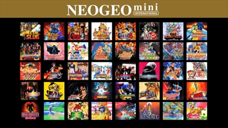 画像集#014のサムネイル/「NEOGEO mini」の発売日が2018年夏に決定。通常版とインターナショナル版に収録される40タイトルの詳細が公開