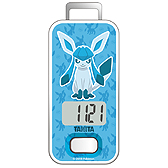 タニタ歩数計 ポケモン　ホシガリス タニタ、イーブイと一緒にウォーキングできる「ポケモン歩数計