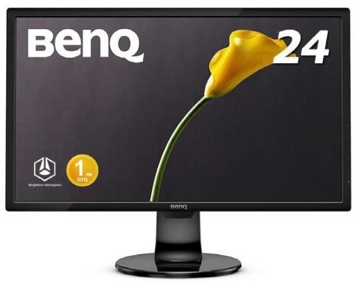 BenQ，24型，垂直リフレッシュレート75Hz対応で税込1万5000円のゲーム