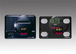 画像ギャラリー No.005のサムネイル画像 / タニタ,「メガドライブ」と「ドリームキャスト」をモデルにした体組成計を正式発表。予約受付は9月20日14時から