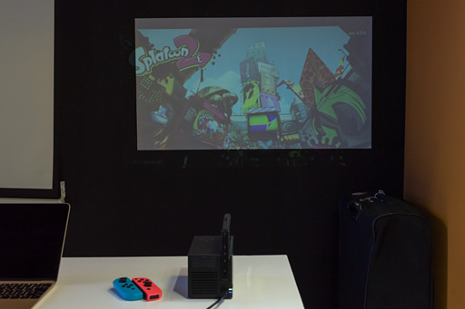Tgs 18 モバイルプロジェクタ内蔵switchドック たぶん3万円 が意外にいいかもしれない