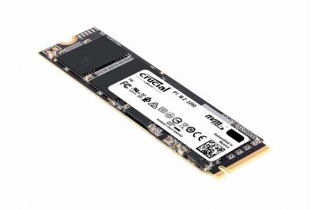 画像ギャラリー No.002のサムネイル画像 / M.2のNVMe接続型で価格対性能比重視。CrucialブランドのSSD「P1」が国内発売に
