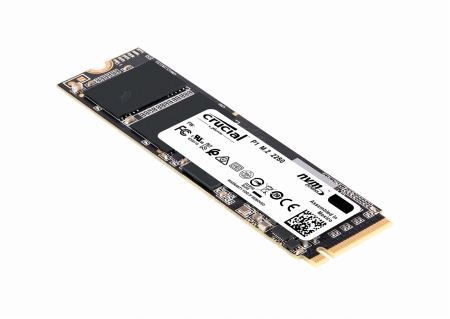 画像ギャラリー No.003のサムネイル画像 / M.2のNVMe接続型で価格対性能比重視。CrucialブランドのSSD「P1」が国内発売に
