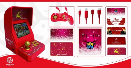 画像集#004のサムネイル/NEOGEO miniのクリスマス限定版「NEOGEO mini Christmas Limited Edition」が発売決定。国内，北米，欧州での予約受付を近日開始