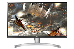 LG,DisplayHDR 400対応の27型4K IPS液晶ディスプレイ。FreeSyncや暗部