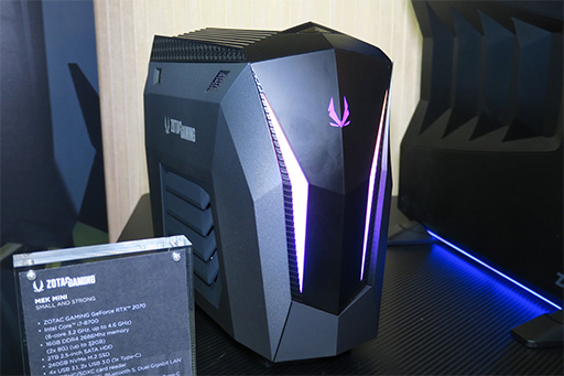 ꡼ No.002 | ZOTACRTX 2070ܤΥޡǥȥåPCMEK MiniפCES 2019Ϫ