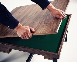 画像ギャラリー No.006のサムネイル画像 / シンプルなデザインの麻雀およびテーブルゲーム用座卓が発売。Bauhutteを手がけるビーズの別ブランドから