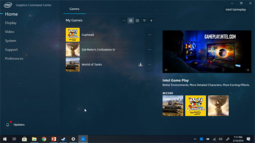 ꡼ No.007Υͥ / GDC 2019Intel奰եåѥ͡Graphics Command Centerפ󶡤򳫻