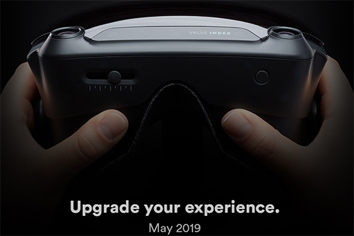 Valveの新型VR HMD「Index」の画像が公開。5月からのプレオーダーで ...