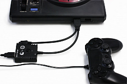 画像ギャラリー No.002のサムネイル画像 / 発売の遅れていたPCエンジン&メガドラでPS4&PS3用ゲームパッドを使える変換アダプターが5月21日に発売