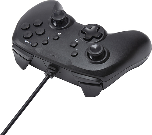 Pc Switch用のジャイロ 加速度センサー内蔵ワイヤードゲームパッドに 一回り小型なモデルが登場