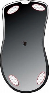 画像ギャラリー No.018のサムネイル画像 / ビット・トレード・ワン,マウスボタンやパームレスト部分に貼る滑り止めシールとエンボス加工を施したマウスソールを発売