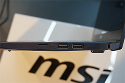 画像ギャラリー No.008のサムネイル画像 / MSIがクリエイター向けノートPC新モデルを国内発売。直販サイト「MSIストア」を開設して販路を拡大