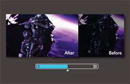 画像ギャラリー No.004のサムネイル画像 / BenQ,27型2560×1440ドットのHDR対応ゲーマー向けディスプレイ「EX2780Q」を国内発売。HDR映像の画質自動調整機能がポイント