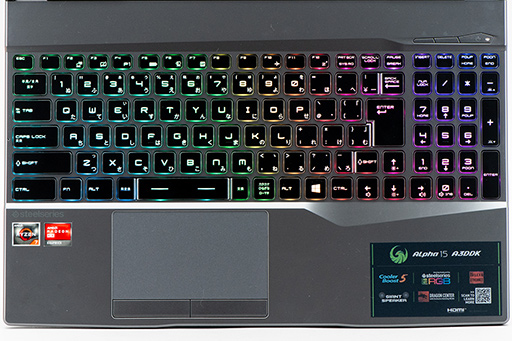 画像ギャラリー No.018のサムネイル画像 / 【PR】Ryzen 7&Radeon RX 5500M搭載のノートPC「Alpha 15」は,「初めてのゲームPC」を求める人にお勧めのゲームPCだ