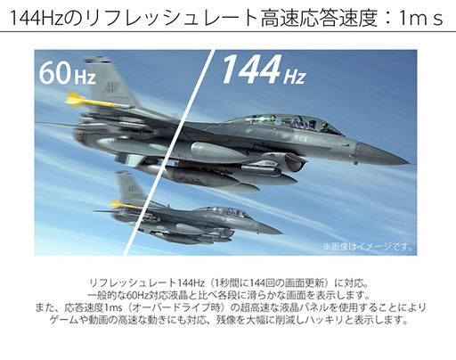 ���������꡼ No.004�Υ���ͥ������ / 144Hz��FreeSync�б���23.8��2560��1440�ɥåȱվ��ǥ����ץ쥤��JAPANNEXT����