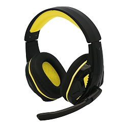 画像ギャラリー No.002のサムネイル画像 / コロンバスサークルのアナログ接続型ヘッドセットに黒と黄色のカラバリモデルが登場。税込3300円前後