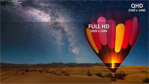 画像ギャラリー No.004のサムネイル画像 / ViewSonic,2560×1440ドットでFreeSync対応の27型ディスプレイを発売