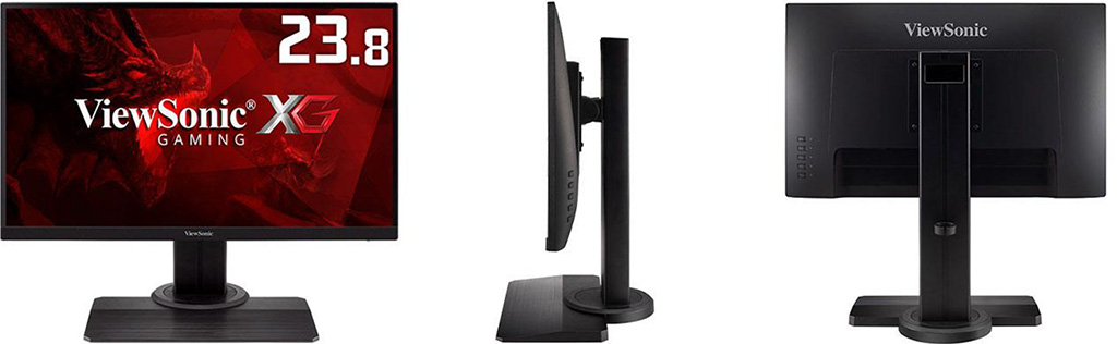 ViewSonic,144Hz&FreeSync対応の23.8型フルHD液晶ディスプレイを