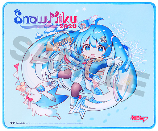 画像ギャラリー No.001のサムネイル画像 / ツクモ,「SNOW MIKU 2020」限定ゲーマー向けマウスパッドを一般販売